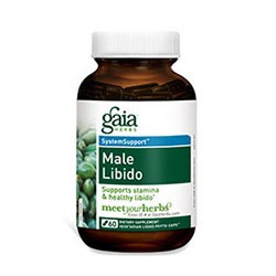 GAIA HERBS MALE LIBIDO, 60 Caps 751063399104  