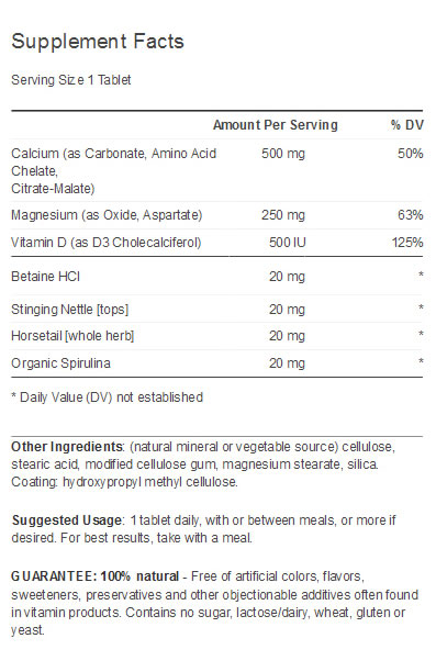 Rainbow Light Just Once Food Based Calcium, 180 Tabs 021888109524 