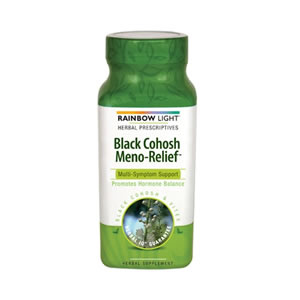 Rainbow Lights scientifically advanced Black Cohosh Meno Relief 1650 